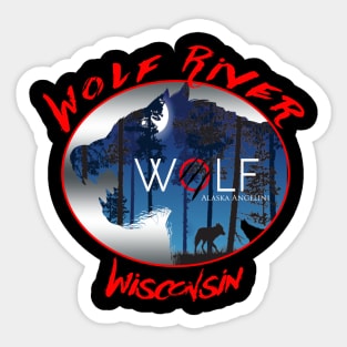 Wolf River Sticker